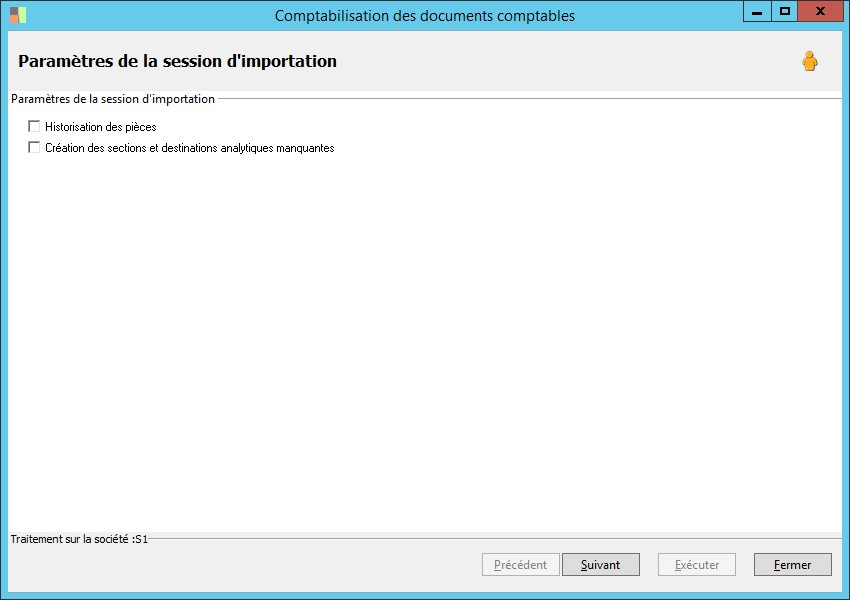 Comptabilisation des documents comptables